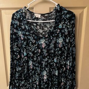 Ruffled boutique top from indie Jane boutique